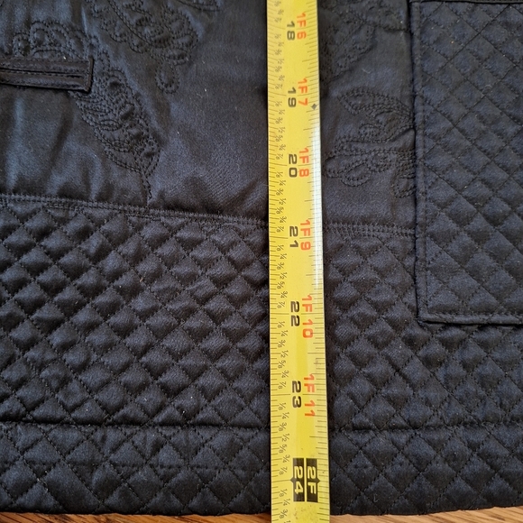 Victoria's Secret Collection 100% Silk Japanese Style Floral Quilted Jacket S - Picture 12 of 13
